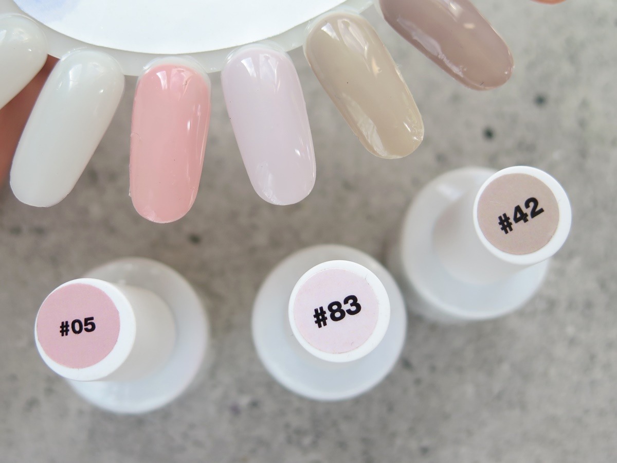 lakiery hybrydowe nude realac