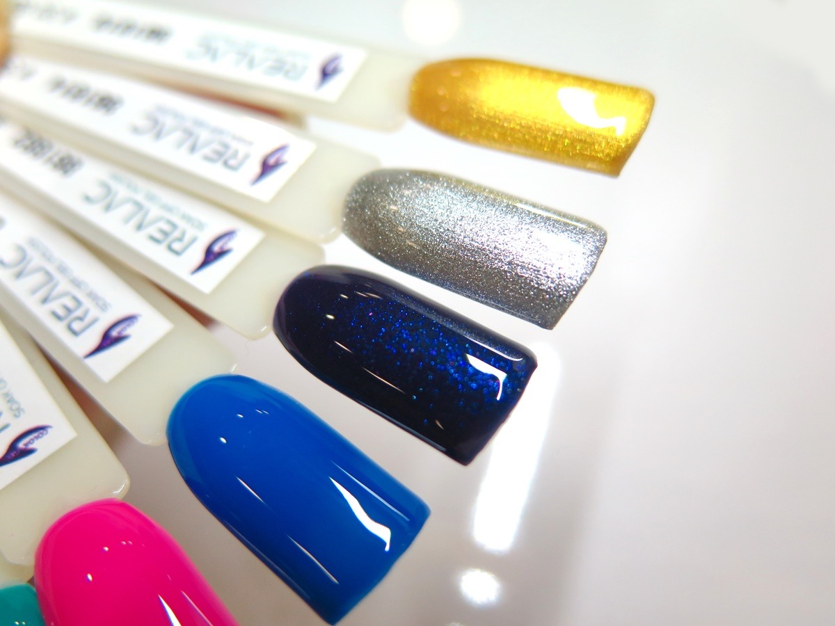 wzornik kolorów hybryd paznokcie