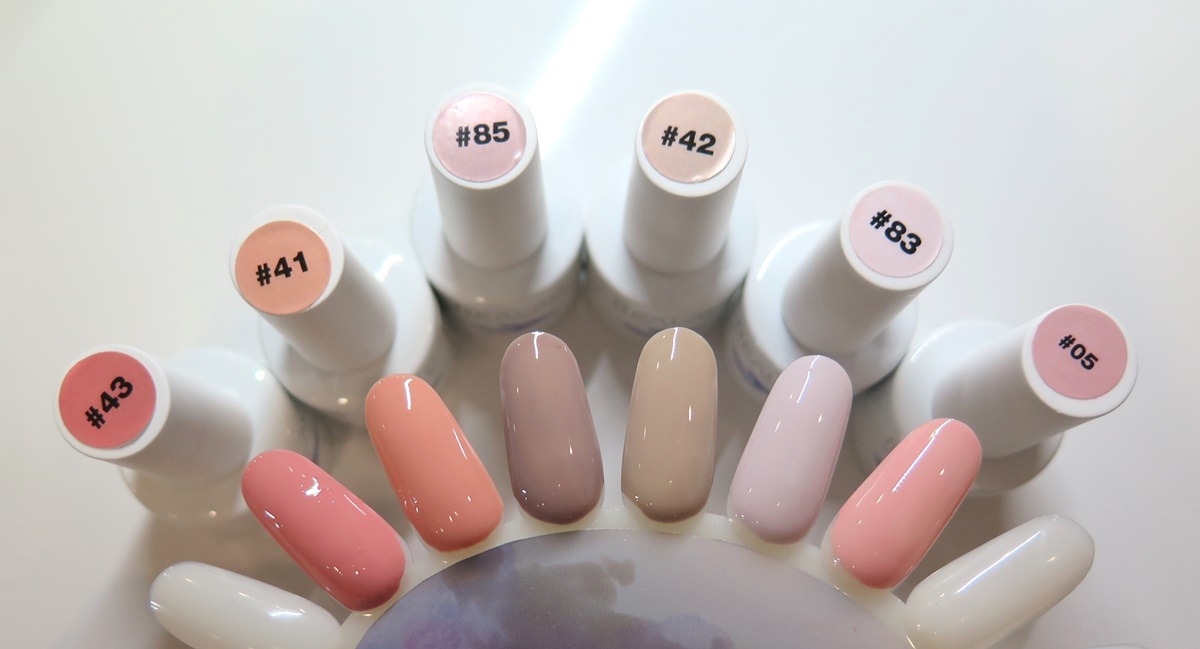 realac wzornik beżowe lakiery hybrydowe kolory