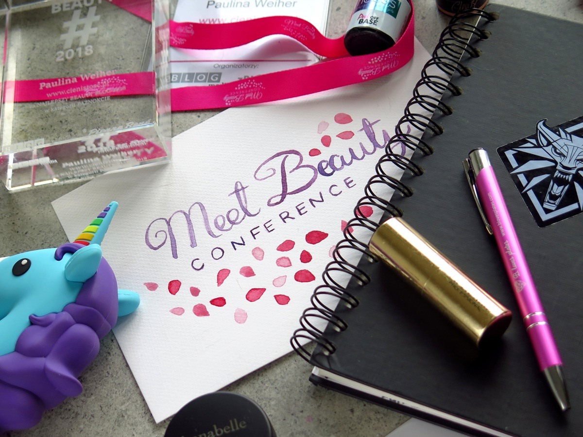 Art journal i notatki z konferencji blogerek urodowych Meet Beauty 