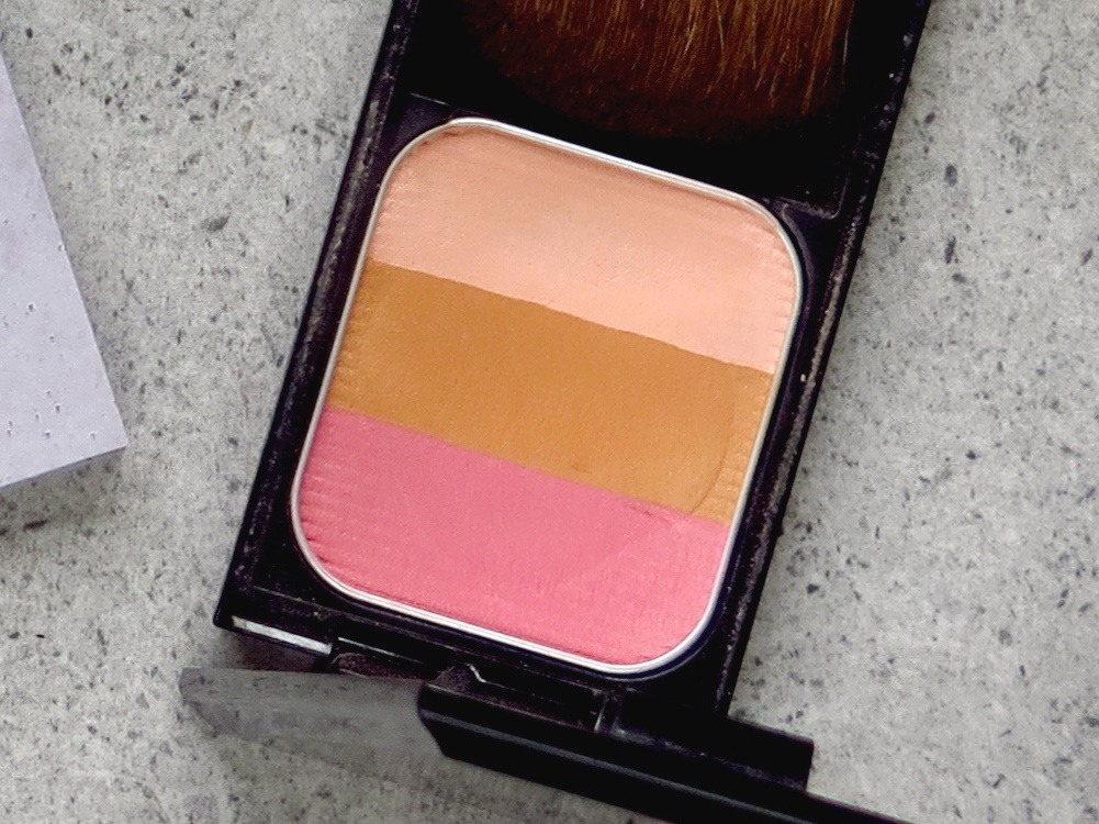 shiseido paletka do konturowania - postępy w zużywaniu project pan